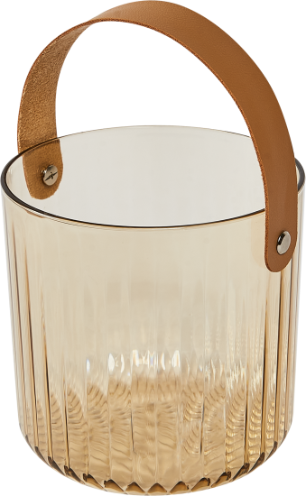 Корзина для фруктов 13 см пластикр бронзовый