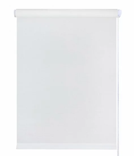 Штора рулонная Inspire Шантунг 80x160 см белая
