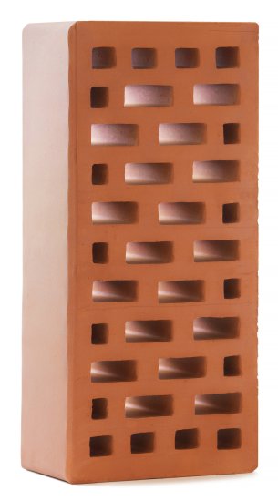 Кирпич строительный рядовой пустотелый Volgabrick M200 250x120x65 мм 1 НФ