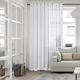 Тюль на ленте Холи 300x280 см цвет белый