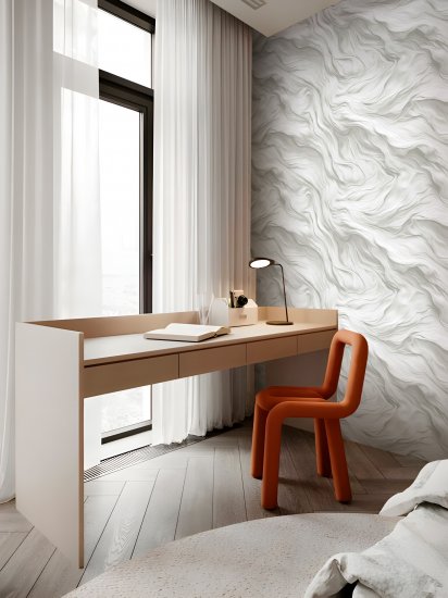 Обои флизелиновые Erismann Mira бежевые 1.06 м ЭР60798-03