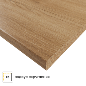 Столешница кухонная Верея 240x60x3.8 см ДСП цвет коричневый
