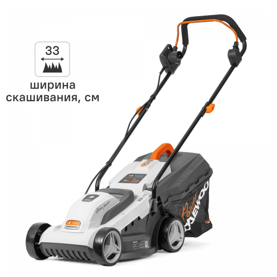 Газонокосилка электрическая Daewoo LE 1300 Вт 33 см