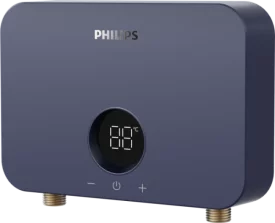 Проточный водонагреватель электрический Philips AWH1053/51 5.5 кВт синий