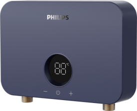 Проточный водонагреватель электрический Philips AWH1053/51 5.5 кВт синий