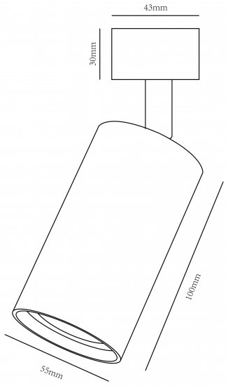 Трековый светильник Arte Lamp Ridge светодиодный 35 Вт однофазный 2 м² цвет черный