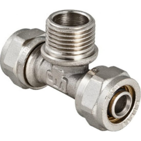 Тройник для металлопластиковых труб Valtec 17609