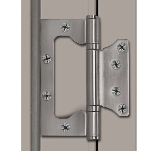 Дверь межкомнатная глухая Лион 70x200 см HardFlex цвет тауп серый с магнитным замком и петлями
