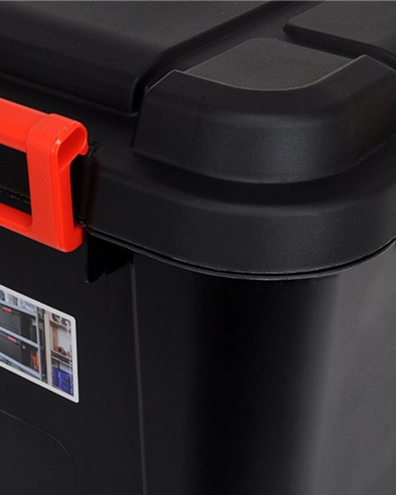 Контейнер для хранения 79x37x40 см полипропилен цвет черный