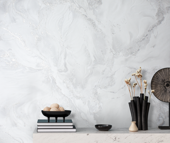 Обои флизелиновые Victoria Stenova Odyssey белые 1.06 м VS287571