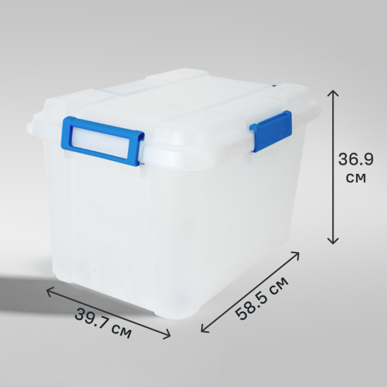 Контейнер Keter 59x37x40 см полипропилен цвет прозрачный