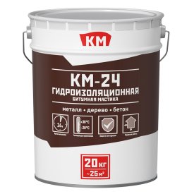 Мастика битумная гидроизоляционная КМ-24 20 кг