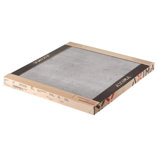 Керамогранит Axima Detroit серый 600х600х10 мм (4 шт.=1,44 кв.м)