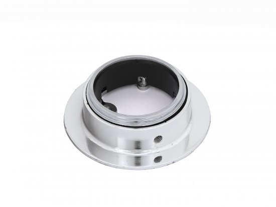 Держатель трубы ⌀50 без фиксатора хром