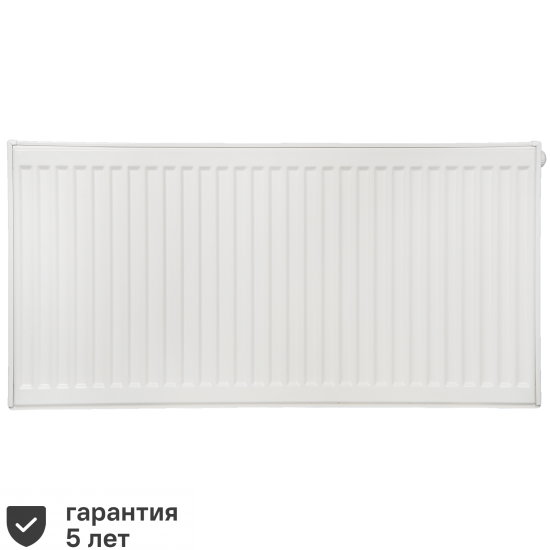 Радиатор панельный Ростерм 22 500x1000 нижнее подключение сталь белый