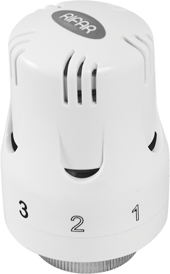 Термостатическая головка жидкостная Rifar M30x1.5 белая