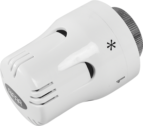 Термостатическая головка жидкостная Rifar M30x1.5 белая