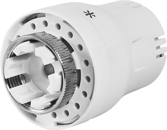 Термостатическая головка жидкостная Rifar M30x1.5 белая