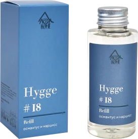 Наполнитель для ароматического диффузора Arida Home Hygge 18 Османтус/нарцисс 100 мл