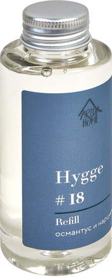 Наполнитель для ароматического диффузора Arida Home Hygge 18 Османтус/нарцисс 100 мл