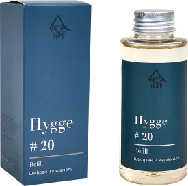 Наполнитель для ароматического диффузора Arida Home Hygge 20 Шафран/карамель 100 мл