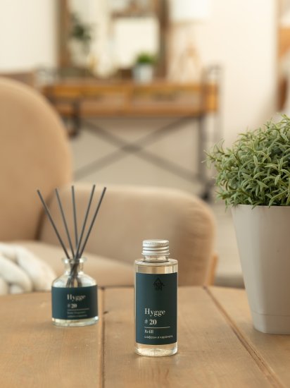 Наполнитель для ароматического диффузора Arida Home Hygge 20 Шафран/карамель 100 мл