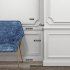 Молдинг из экополимера ударопрочный 45х17х2000 мм под покраску Bello Deco XPS M 10 белый