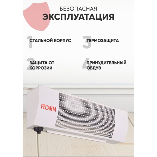 Завеса тепловая Ресанта ТЗ-3С 3000 Вт (67/6/1)