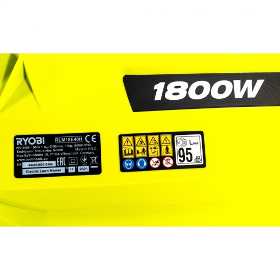 Электрическая газонокосилка Ryobi RLM18E40H