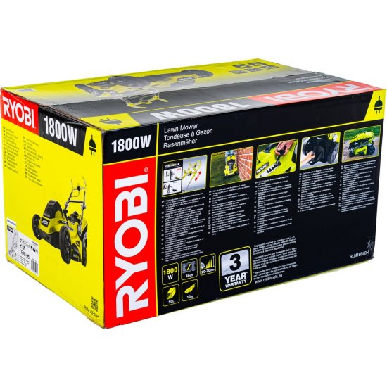 Электрическая газонокосилка Ryobi RLM18E40H