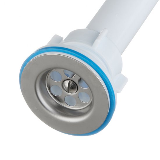 Сифон для раковины АНИ пласт 1 1/4х32 мм с выпуском d65 мм с соединением 32/40 мм (DB1015)