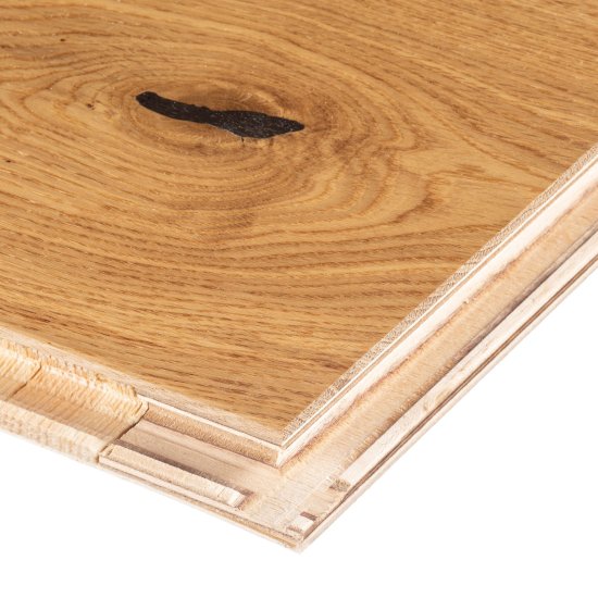 Паркетная доска Tarkett Bolero Plank Oak Viejo дуб вьехо 1,182 кв.м 14 мм однополосная с фаской брашированная