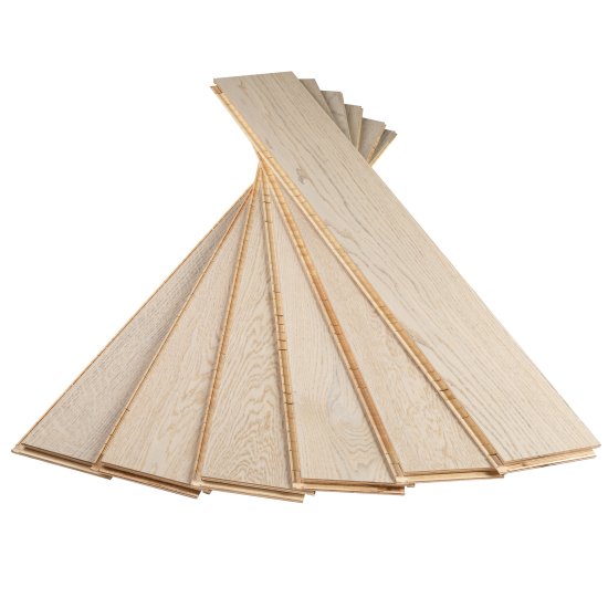 Паркетная доска Tarkett Bolero Plank Oak Risling дуб рислинг 1,182 кв.м 14 мм однополосная с фаской брашированная