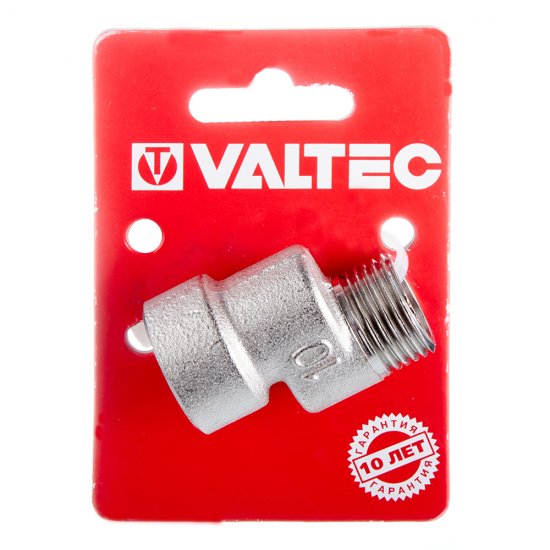 Эксцентрик Valtec 1/2 ВР(г) х 1/2 НР(ш) х 10 мм латунный (VTr.094.N.04010)