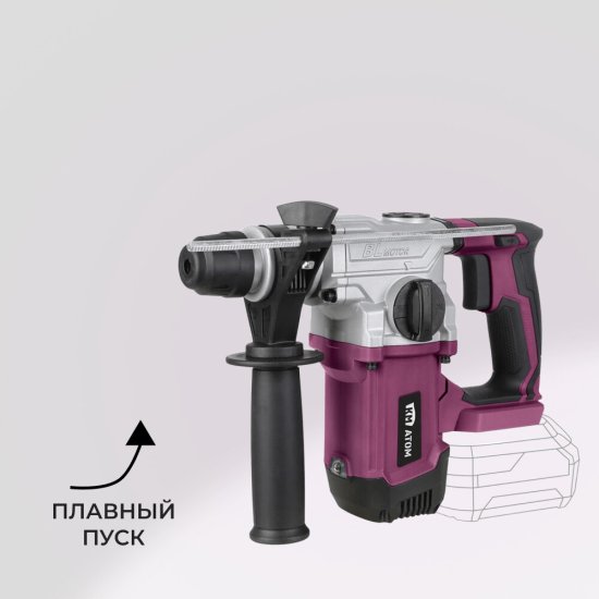 Перфоратор аккумуляторный КМ АТОМ 18 В 2,2 Дж SDS-plus без АКБ и ЗУ (СRH-182BL)