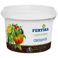 Удобрение органо-минеральное сухое для овощей Fertika 5 кг