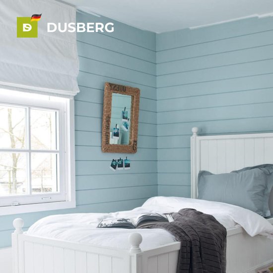 Эко-лазурь Dusberg Balance для дерева белая шелковисто-матовая 2 л