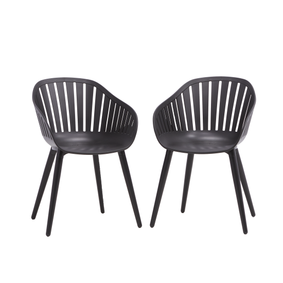 Кресло садовое Naterial Idunn 54.8x54.4x79.8 см алюминий цвет черный