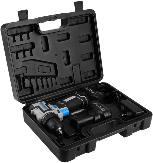 Дрель-шуруповерт аккумуляторная бесщеточная Deko Sharker Pro 084-1035, 20 В 2x2 Ач