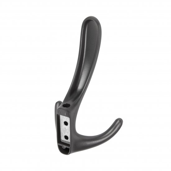 Мебельный крючок N00-N00-MGR 20 см ЦАМ графит