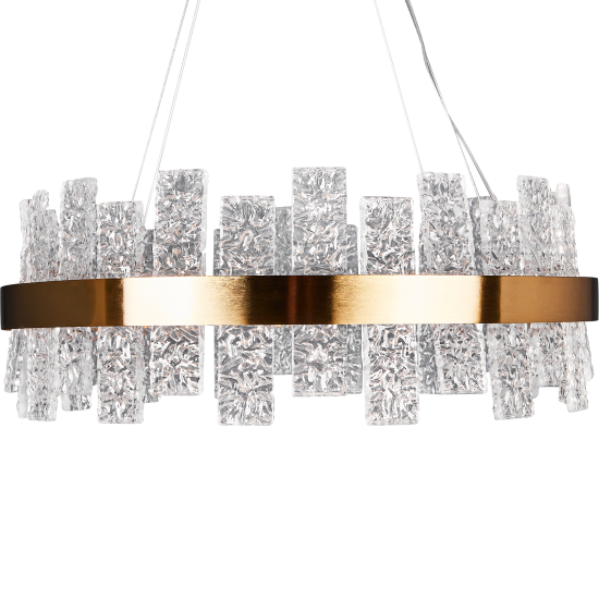 Люстра подвесная светодиодная Arte Lamp Gracia 15 м² нейтральный белый свет цвет медный