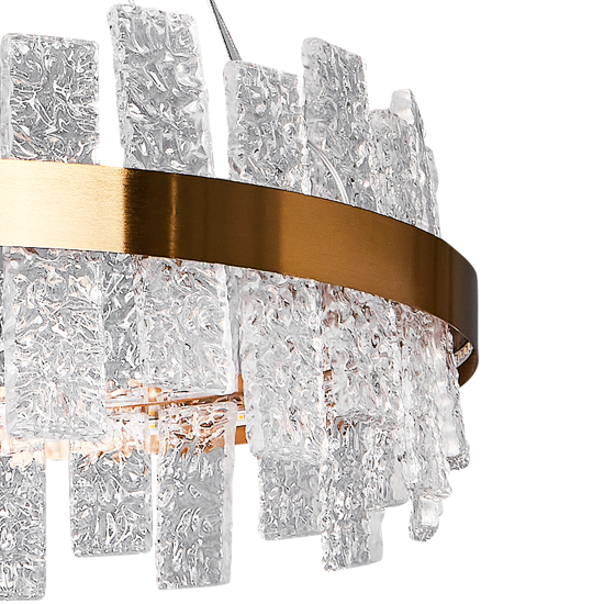 Люстра подвесная светодиодная Arte Lamp Gracia 15 м² нейтральный белый свет цвет медный