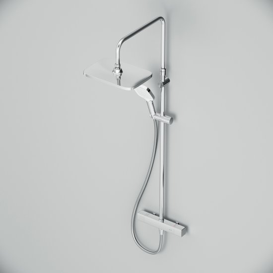 Душевая система AM.PM Flash F079SQ400 с термостатом 3 режима цвет хром