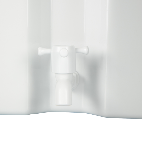 Водонагреватель наливной с раковиной ДТРД 17 л пластиковый бак