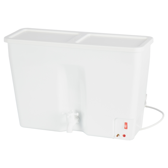 Водонагреватель наливной с раковиной ДТРД 17 л пластиковый бак