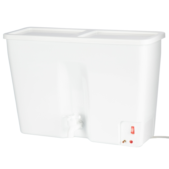 Водонагреватель наливной с раковиной ДТРД 17 л пластиковый бак