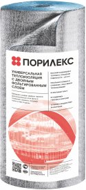 Изоляция Порилекс НПЭ ЛФ 10 мм двухсторонний 15 м²