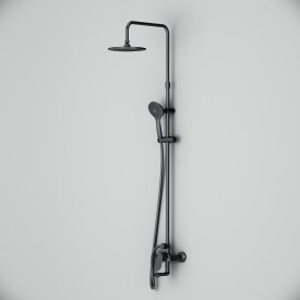 Душевая система AM.PM Moxie F079M922 со смесителем 3 режима цвет черный матовый