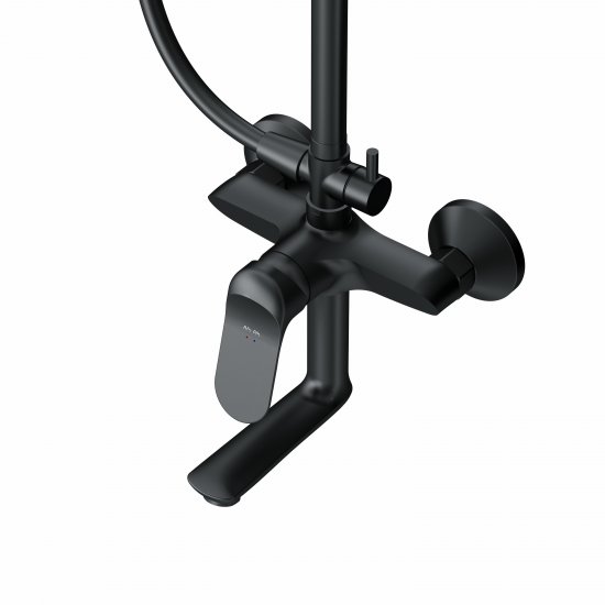 Душевая система AM.PM Moxie F079M922 со смесителем 3 режима цвет черный матовый