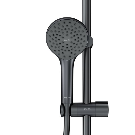 Душевая система AM.PM Moxie F079M922 со смесителем 3 режима цвет черный матовый